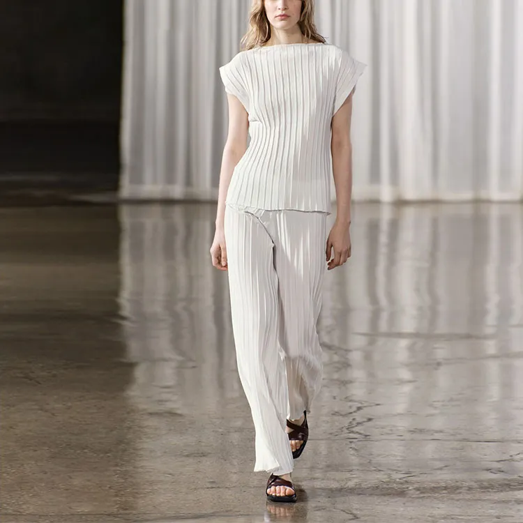 ZARA Casual Pants Women's White-3