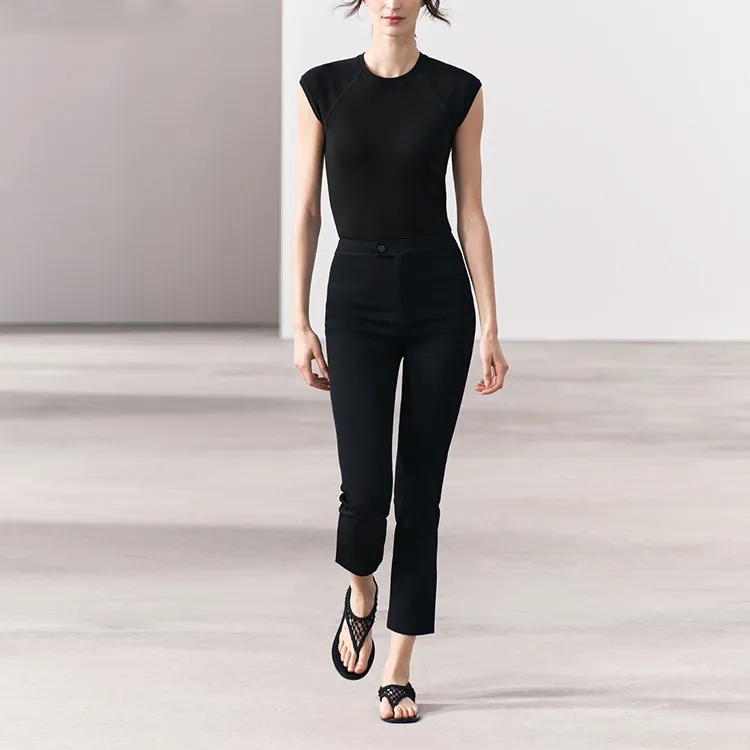 ZARA T Shirts Women's Black-3