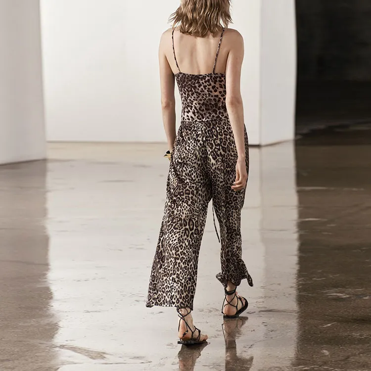 ZARA Bodysuits Women's Leopard Print-4
