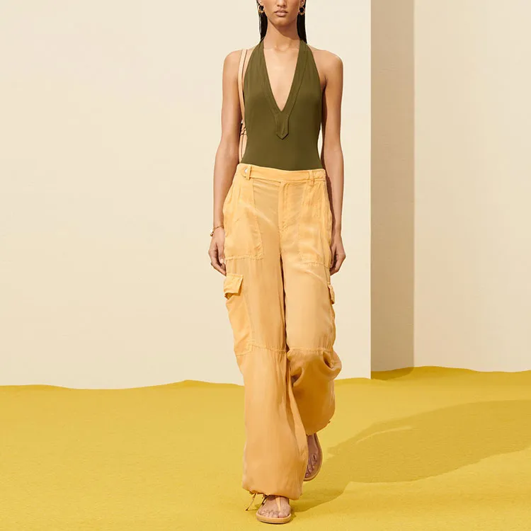 ZARA Bodysuits Women's Khaki-2