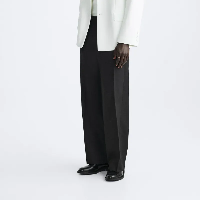 ZARA Suit Trousers Men Black-2