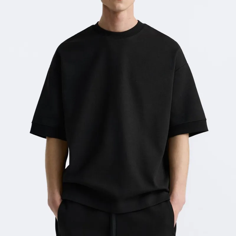 ZARA Sweatshirts Men Black-2