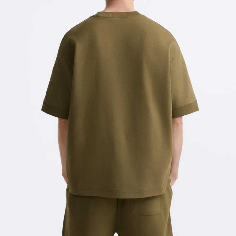 ZARA Sweatshirt Men's Olive Green-3