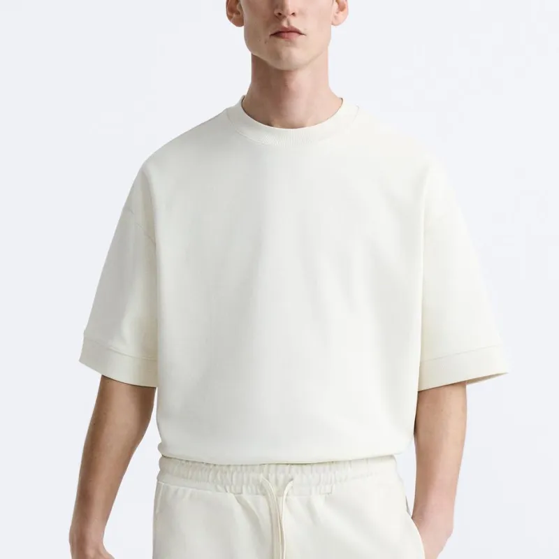 ZARA Sweatshirt Men's Frosted White-2