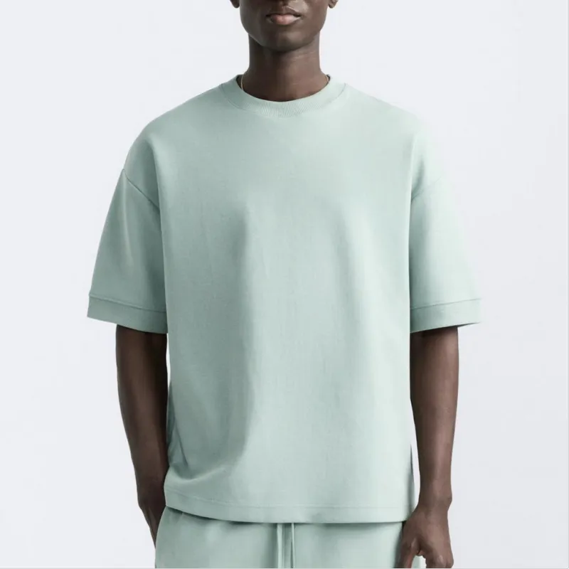ZARA Sweatshirt Men's Light Green-2