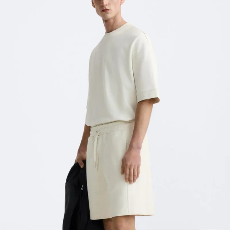 ZARA Sweatshirt Men's Frosted White-4