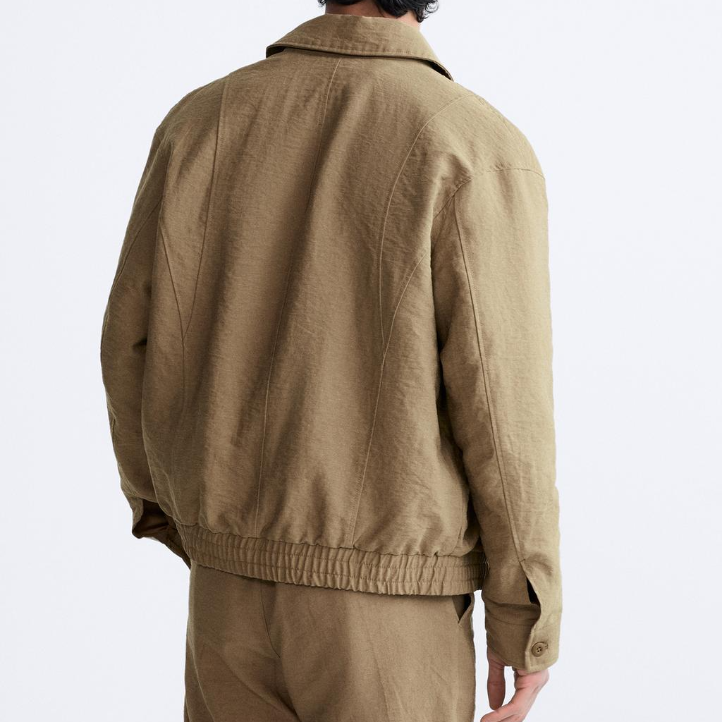 ZARA Jackets Men Tan - POIZON