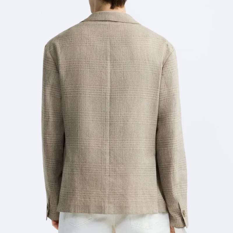 ZARA Business Suit Men's Beige/Green-4