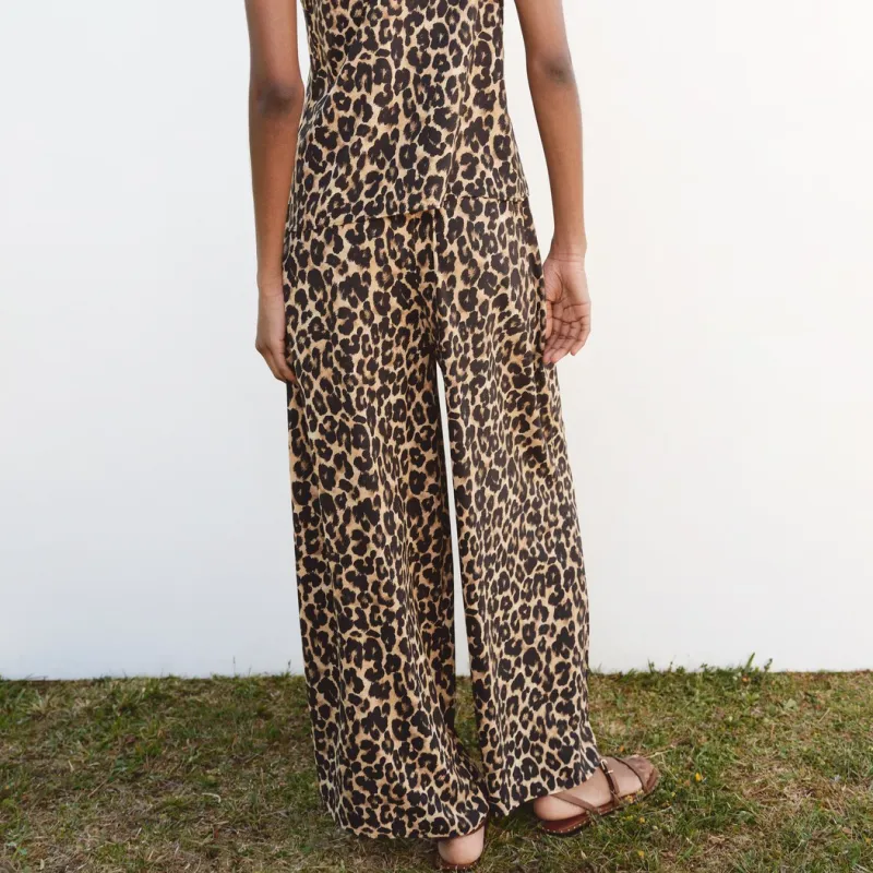 ZARA Casual Pants Women's Brown-2