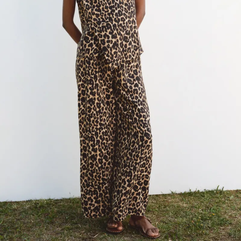 ZARA Casual Pants Women's Brown-1