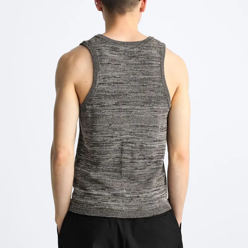 ZARA T Shirts Men Chocolate-3