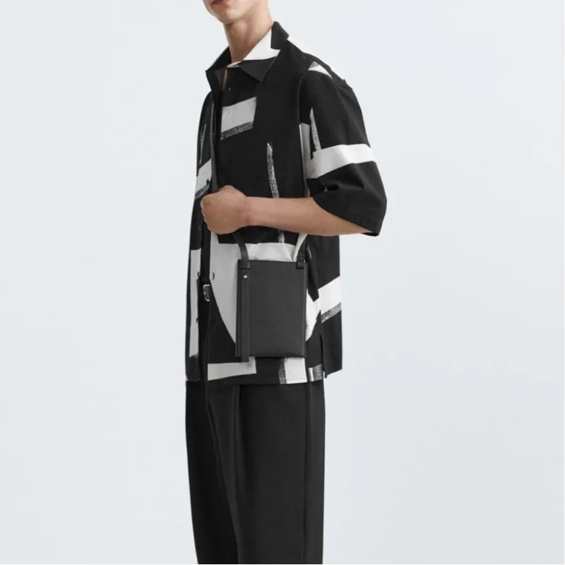 ZARA Shirts Men Print-4