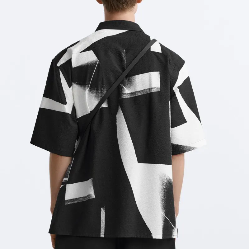 ZARA Shirts Men Print-3