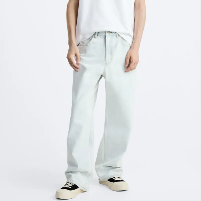 ZARA Jeans Men Sky Blue-2