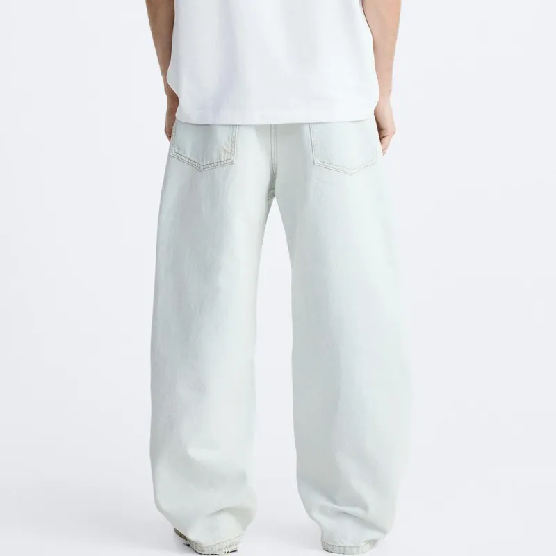 ZARA Jeans Men Sky Blue-3