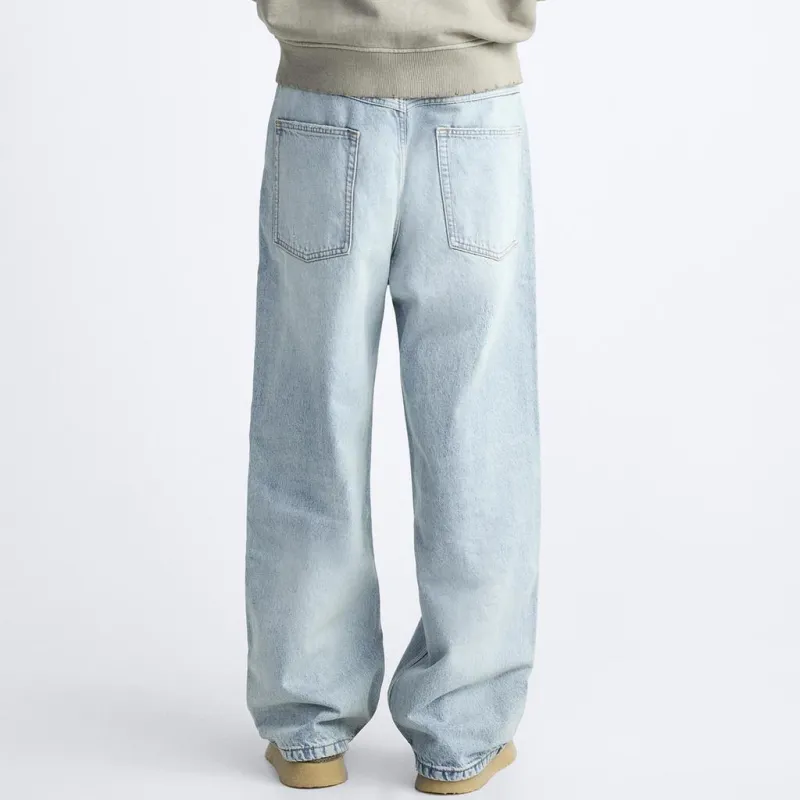 ZARA Jeans Men Blue-2