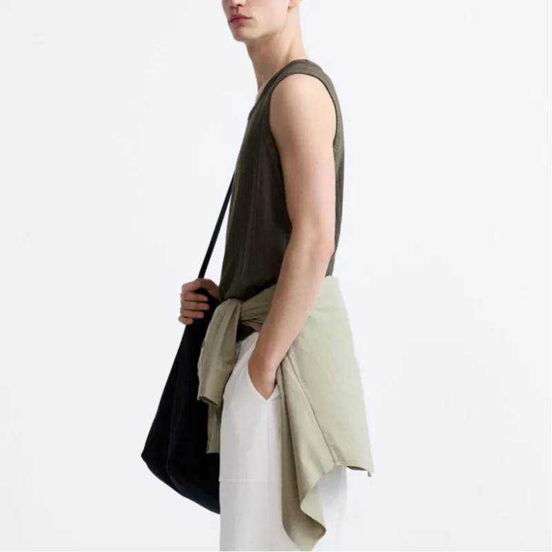 ZARA T Shirts Unisex Brown-4