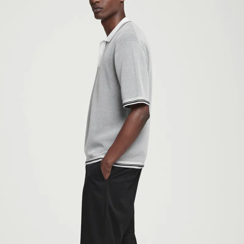 COS Polo Shirts Men White-2