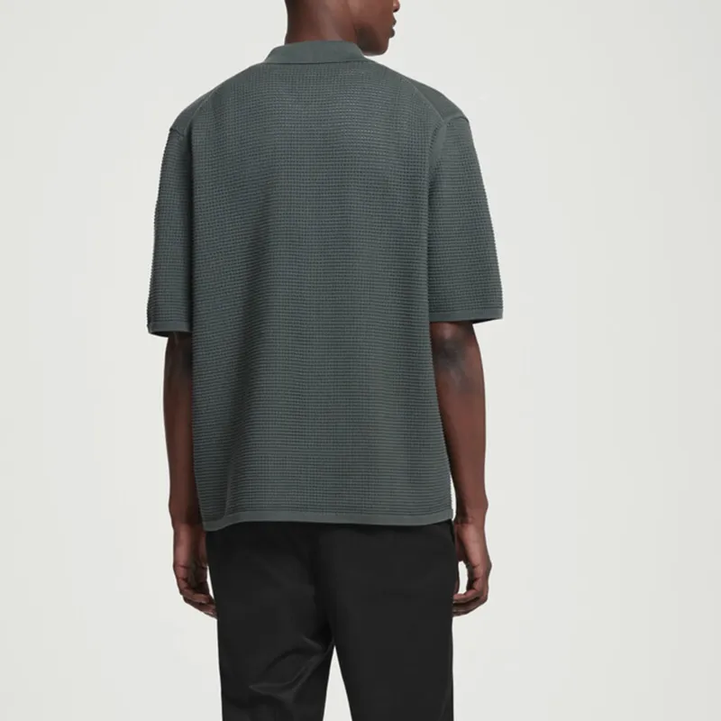 COS Shirts Men Dark Green-2