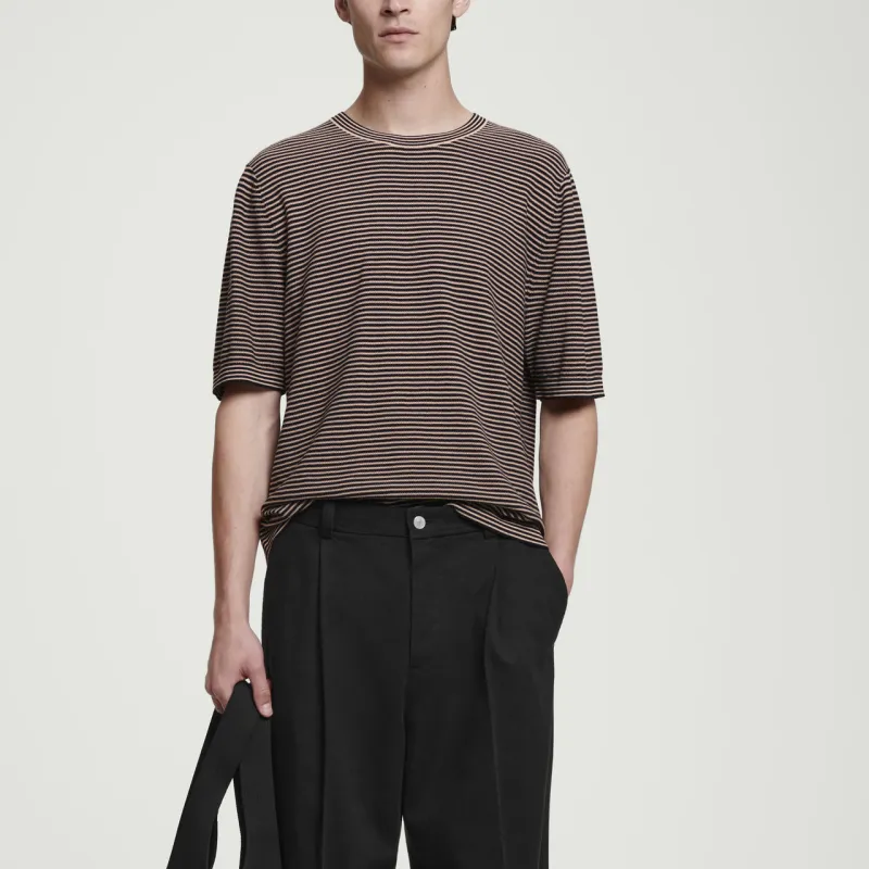 COS T Shirts Men Black-1