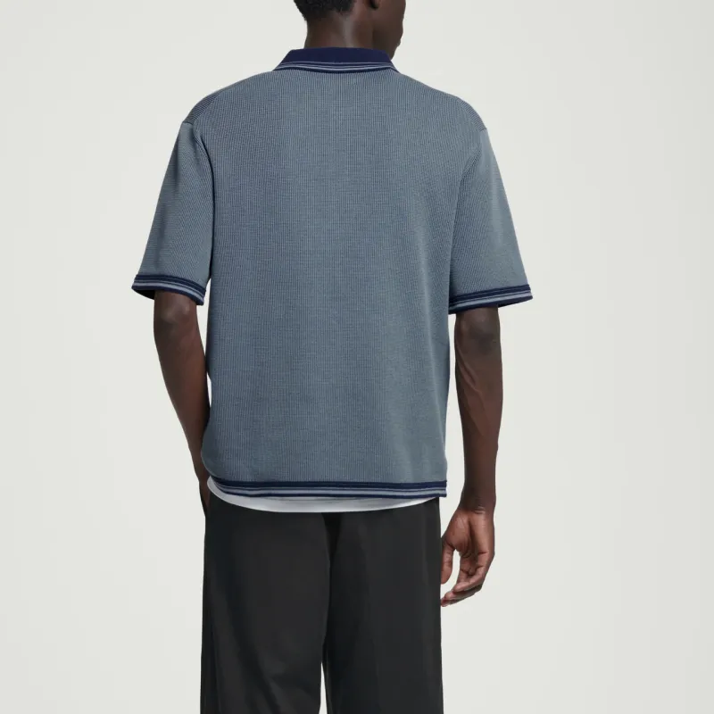 COS Polo Shirts Men Blue-2