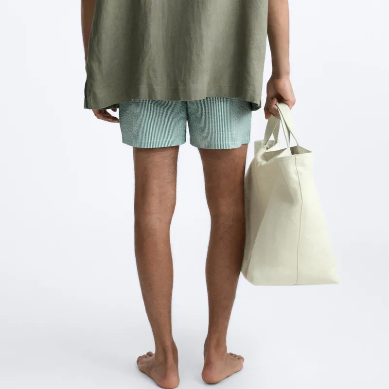 ZARA Swimming Shorts Men's Duck Green-3