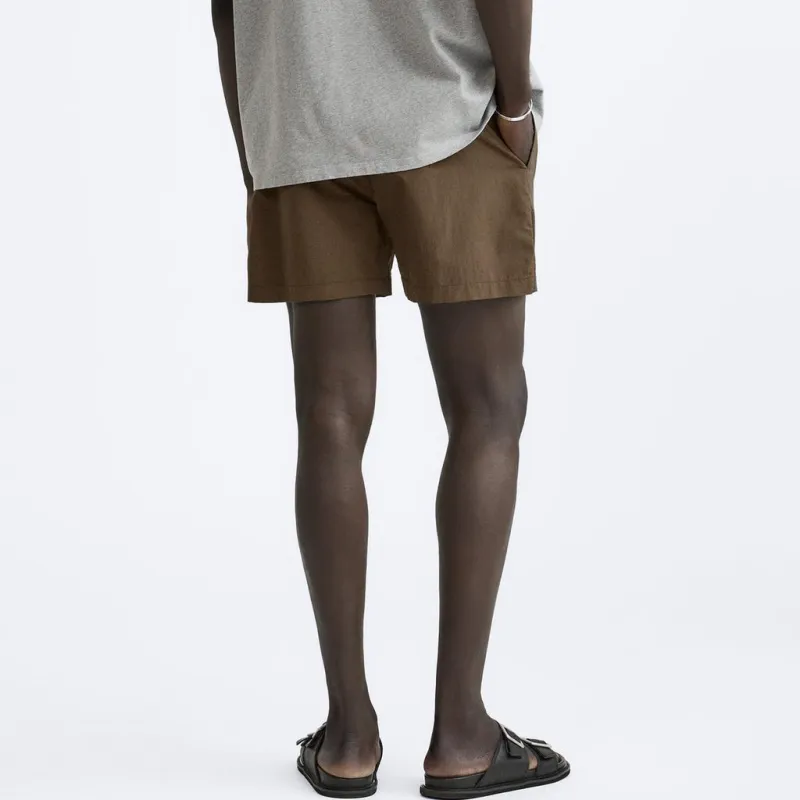 ZARA Swimming Shorts Men's Brown-3
