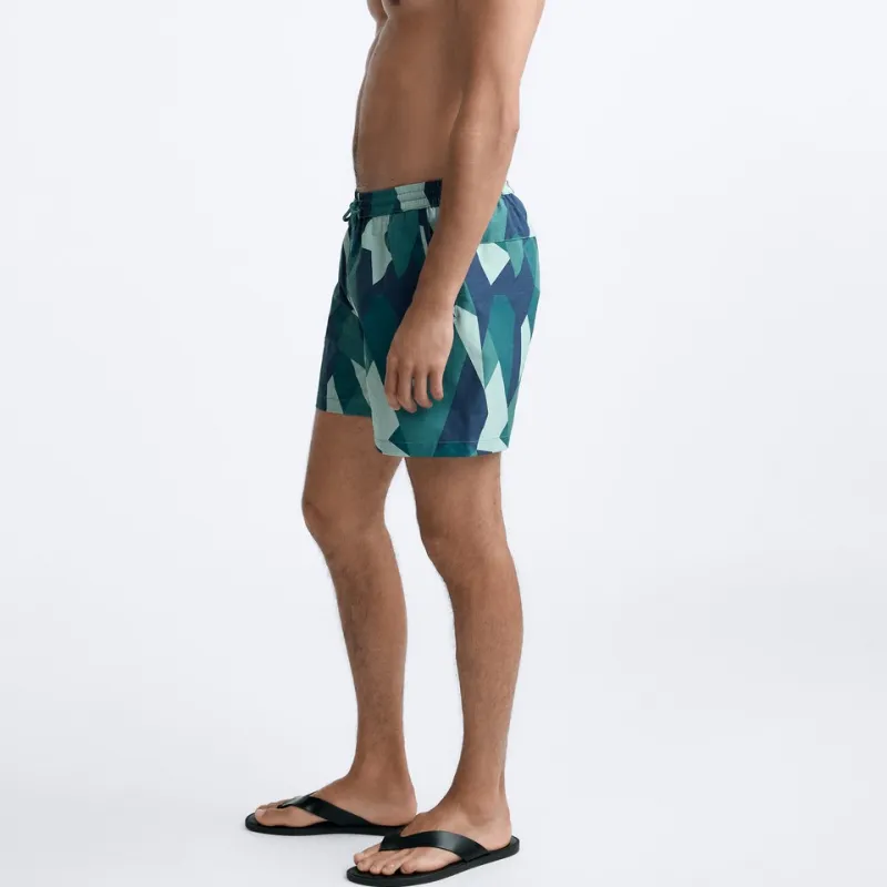 ZARA Swimming Shorts Men's Green-2