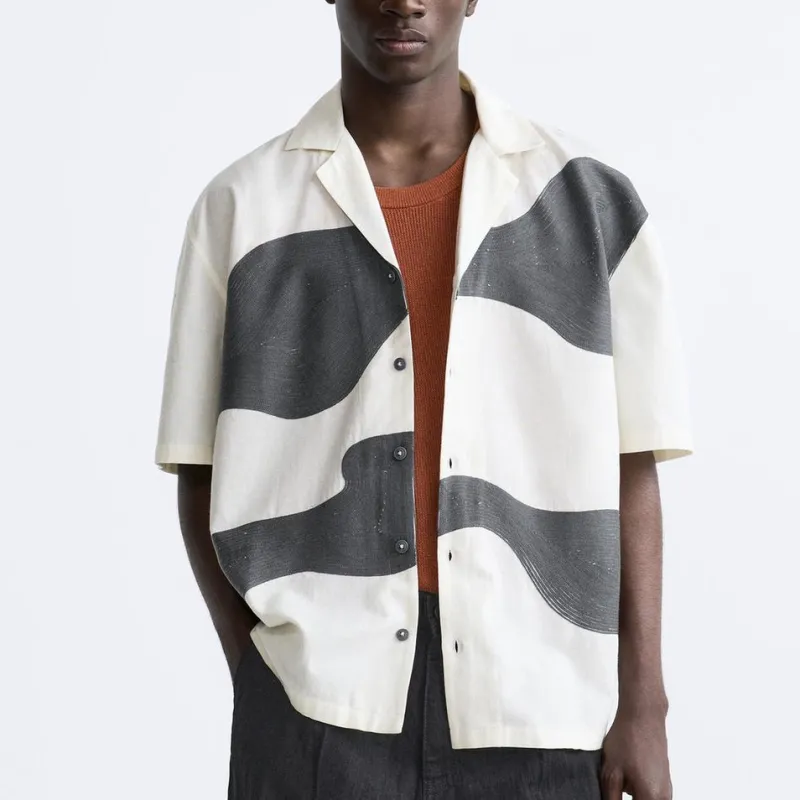 ZARA Shirts Men Multicolor-2