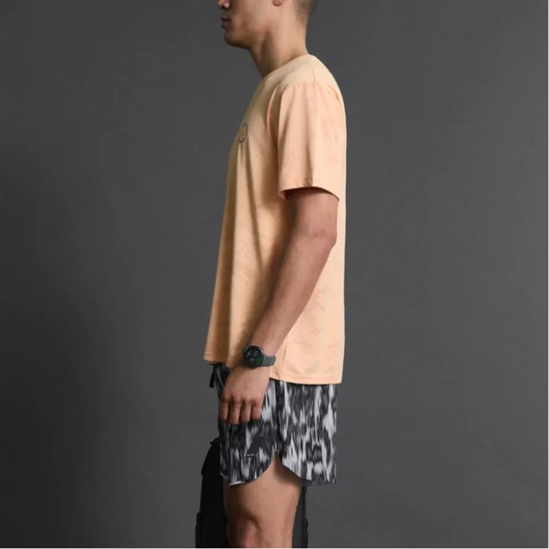 ZARA T-Shirts Men Orange-4