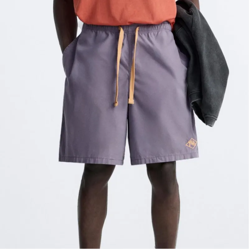 ZARA Casual Shorts Men's Purple-2