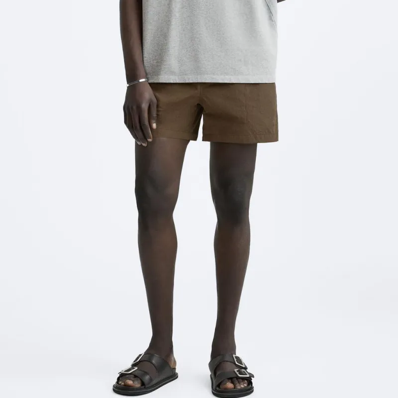 ZARA Swimming Shorts Men's Brown-2