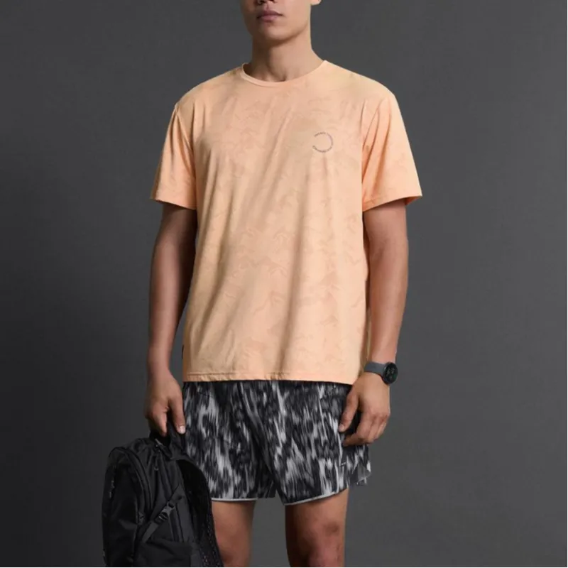 ZARA T-Shirts Men Orange-2
