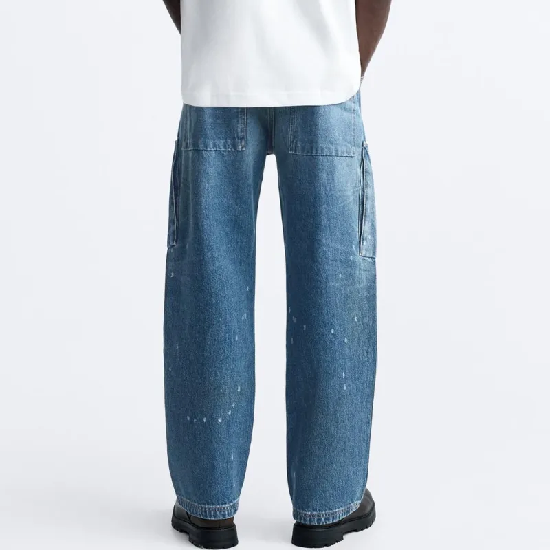 ZARA Jeans Men Medium Blue-3