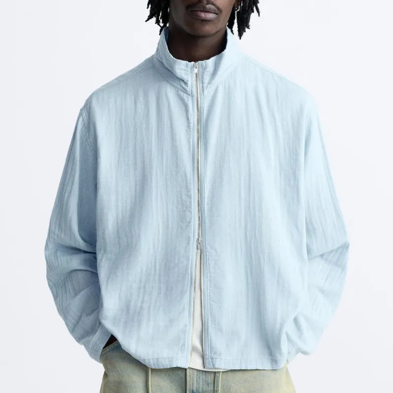 ZARA Shirts Men White-3