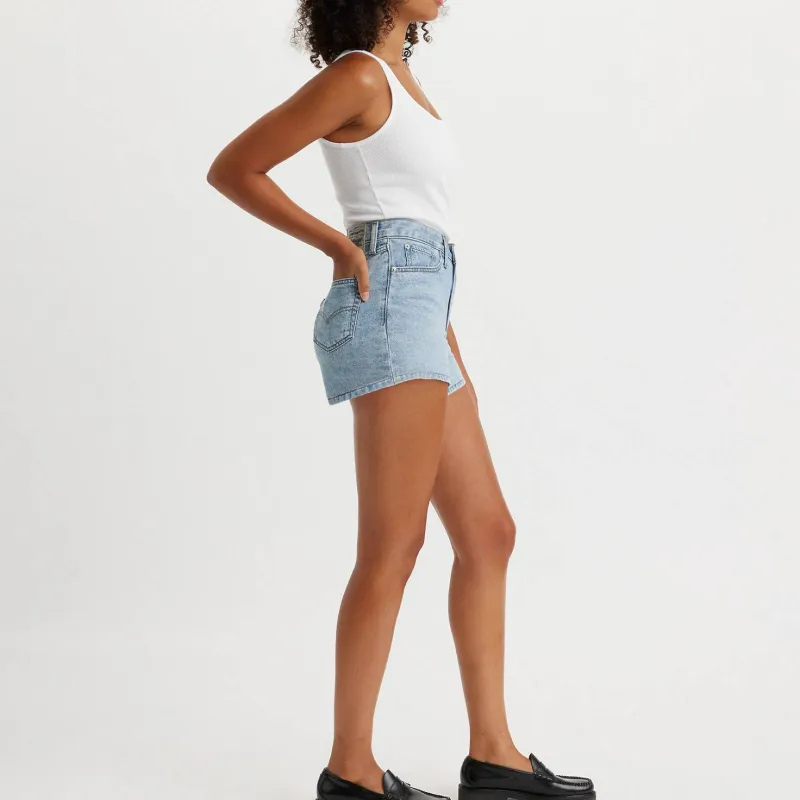 Levi's Denim Shorts Women's Blue-3