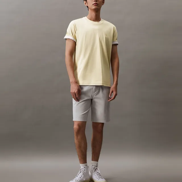 CALVIN KLEIN T-Shirt Men's Bean Puree Yellow-1
