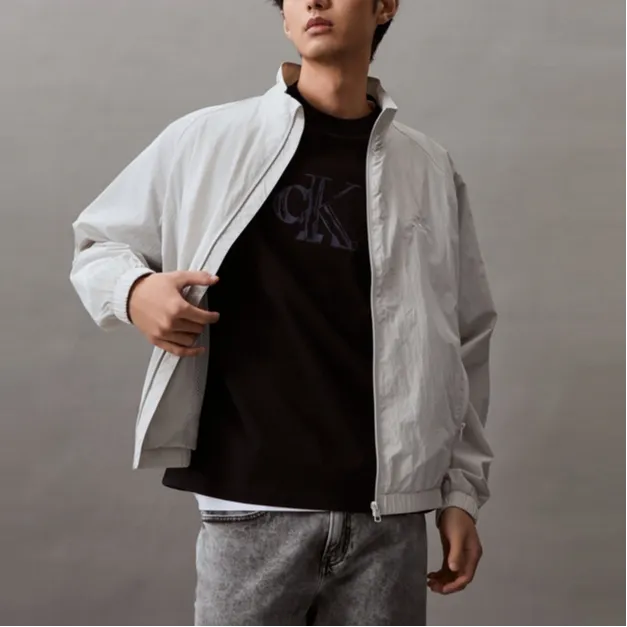 CALVIN KLEIN Jackets Coats Men's Galaxy Gray-3