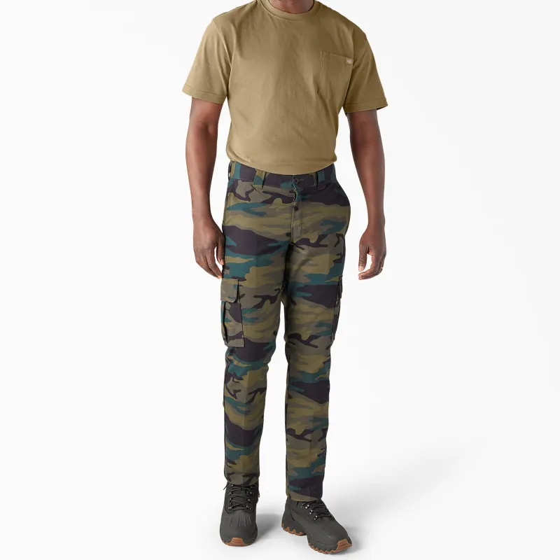 Dickies Cargo Pants Men's Hunter Green Camouflage-1