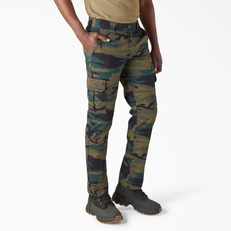 Dickies Cargo Pants Men's Hunter Green Camouflage-4