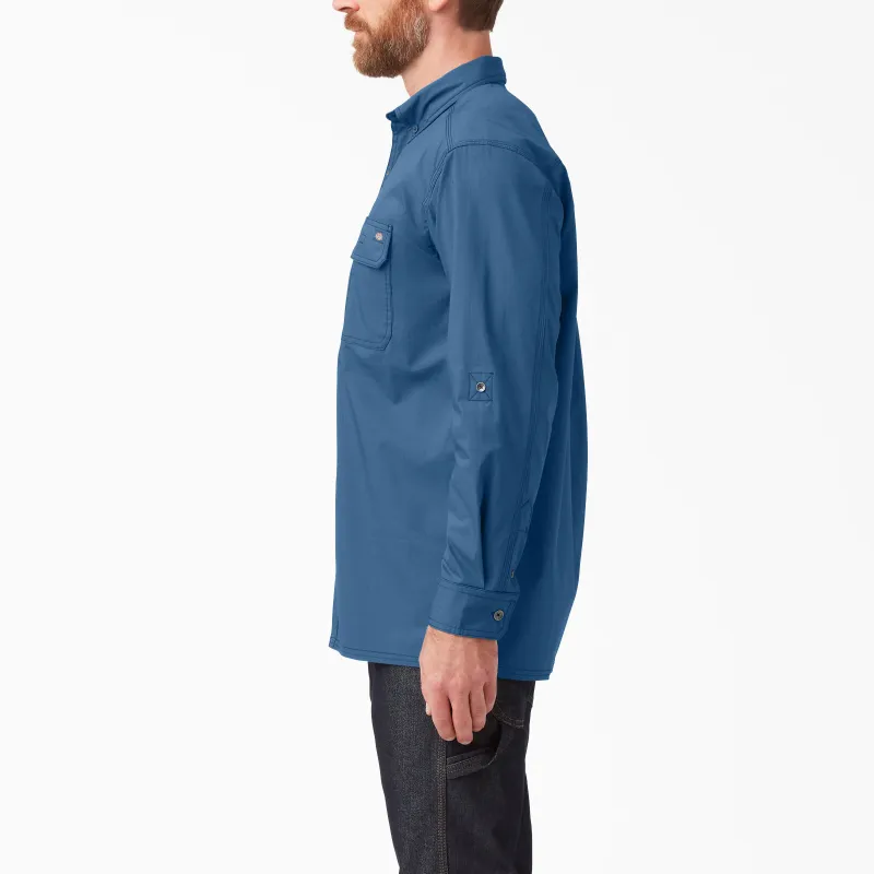 Dickies Shirt Men's Dark Color Denim-3