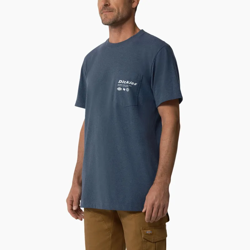 Dickies T-Shirt Men's Denim Blue-3