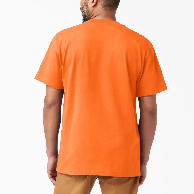 Dickies Drop Shoulder Sleeve T-Shirt Men's Bright Orange-2