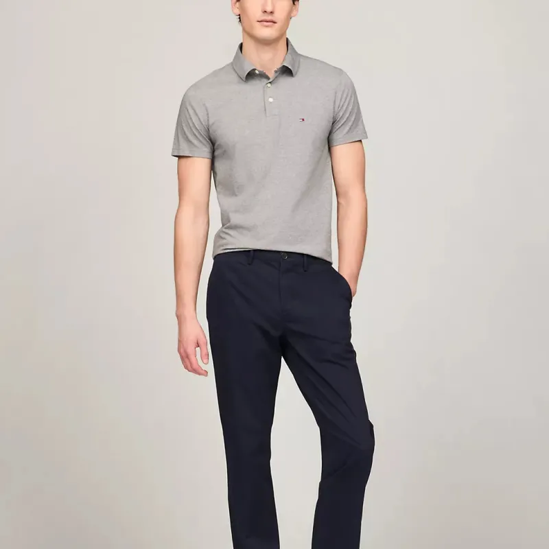 Tommy Hilfiger Polo Shirt Men's Gray-1