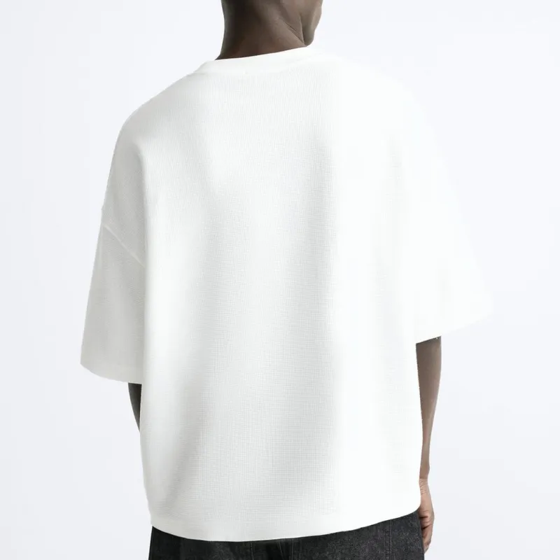 ZARA Sweatshirt Men's Frosted White-3
