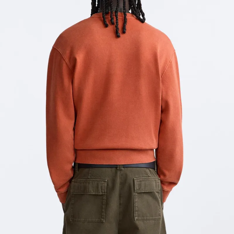 ZARA Sweatshirts Men Coral-2