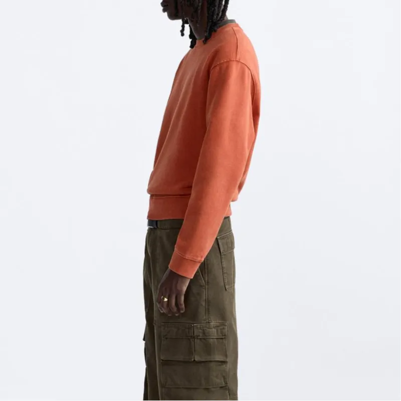 ZARA Sweatshirts Men Coral-4