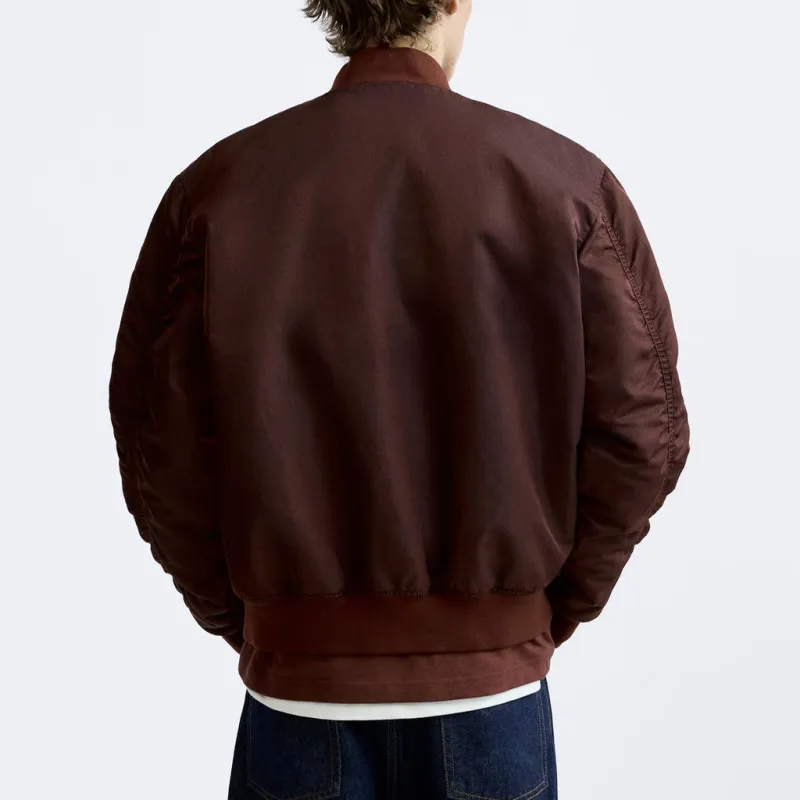 ZARA Jackets & Coats Men's Deep Eggplant Purple-3