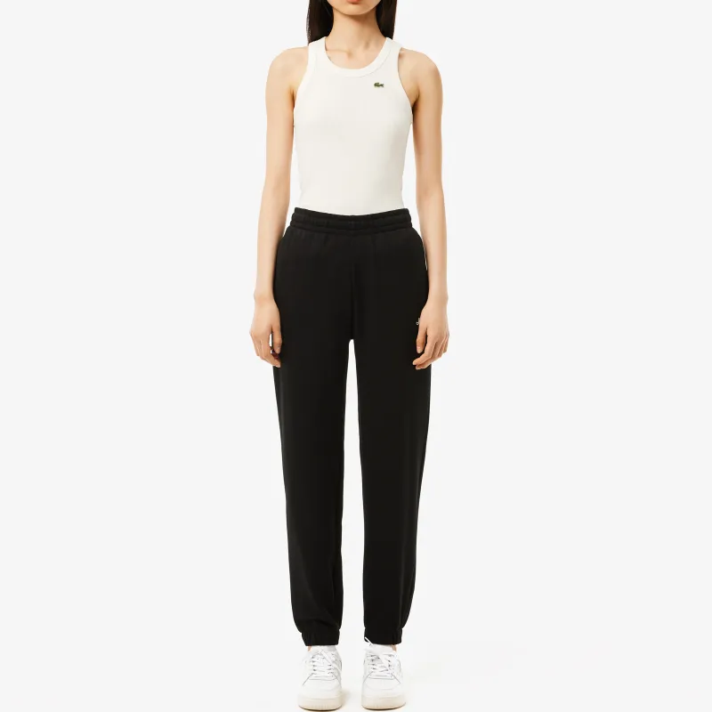 LACOSTE Knitted Sweatpants Women's Black-2