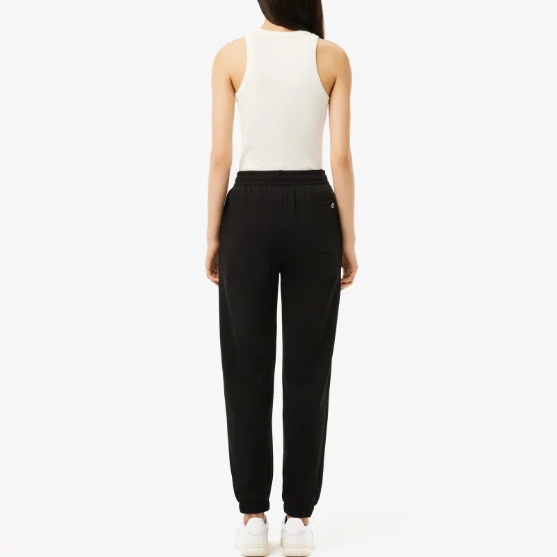 LACOSTE Knitted Sweatpants Women's Black-1